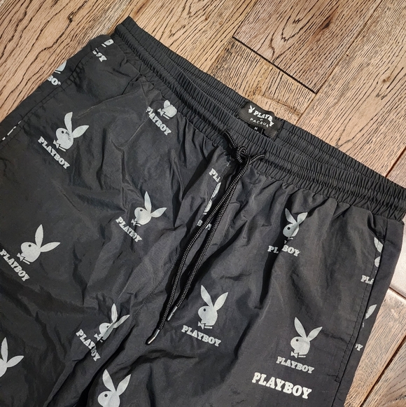 Playboy × PacSun Collab Limited Edition 3M Reflective Track Pants - Picture 5 of 8